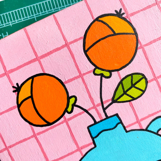 BLUE VASE Original Painting