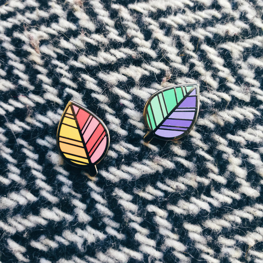 LEAF BESTIES Enamel Pin Set