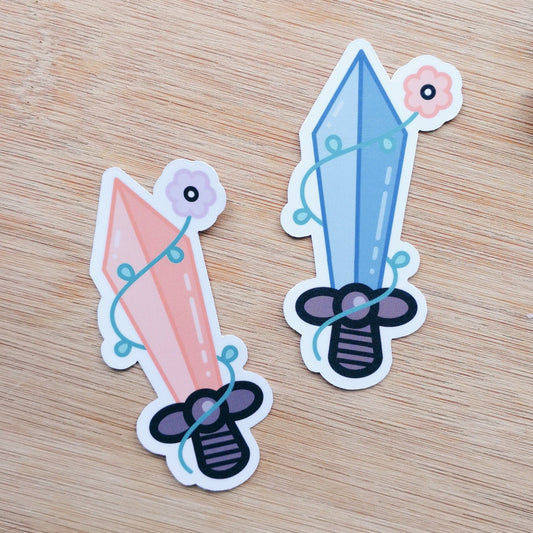 PASTEL SWORD Vinyl Sticker