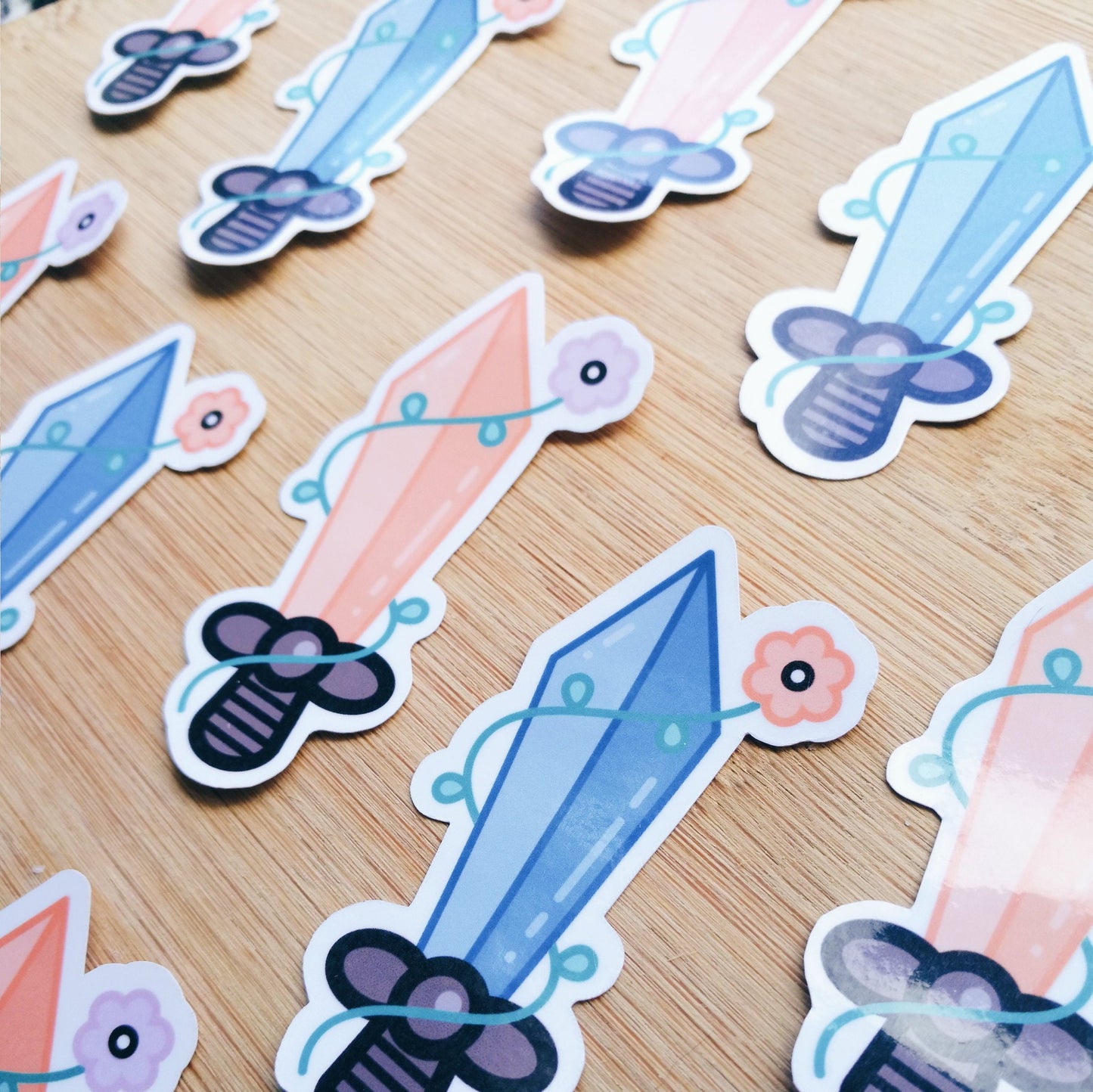 PASTEL SWORD Vinyl Sticker