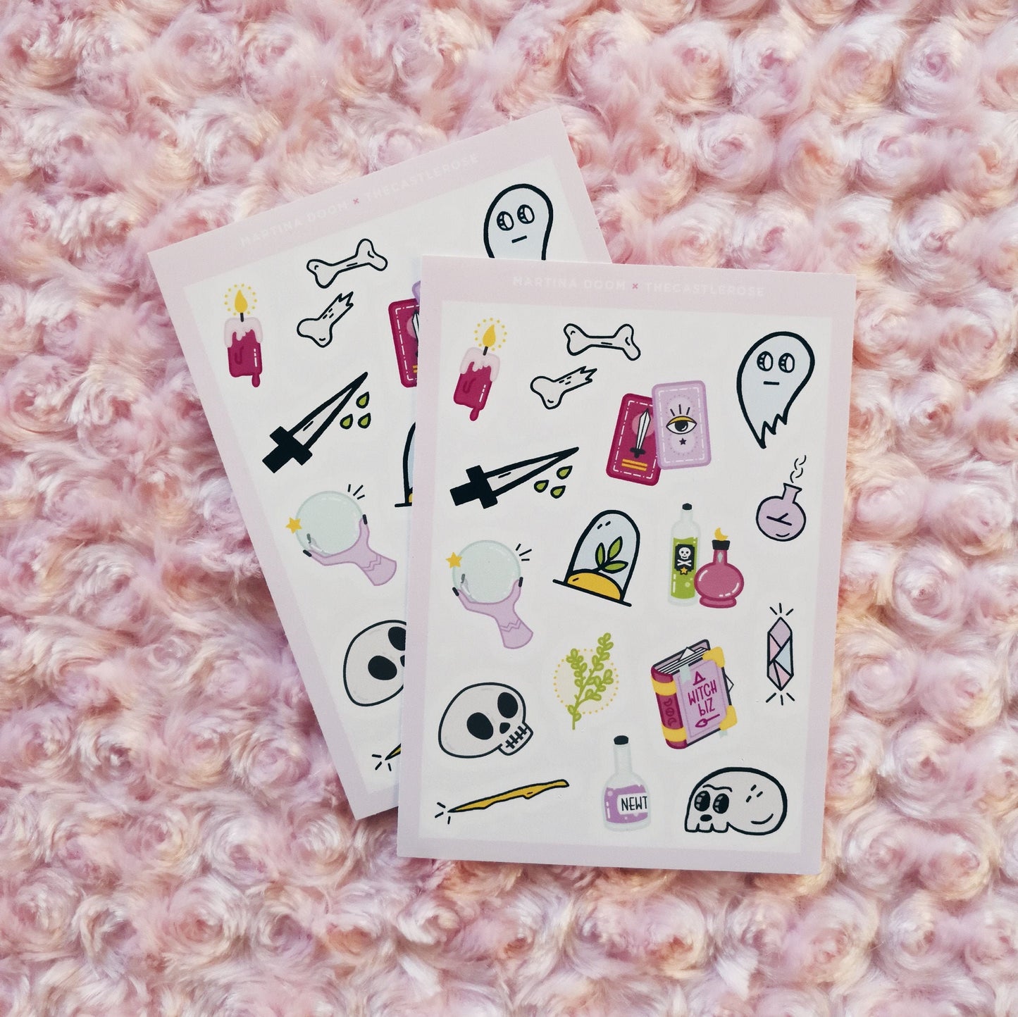WITCH BUSINESS Sticker Sheet โ collab with @martinadoom