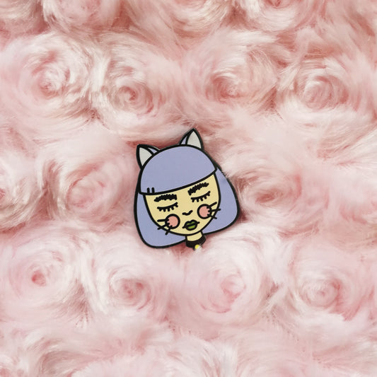 CAT LADY Enamel Pin