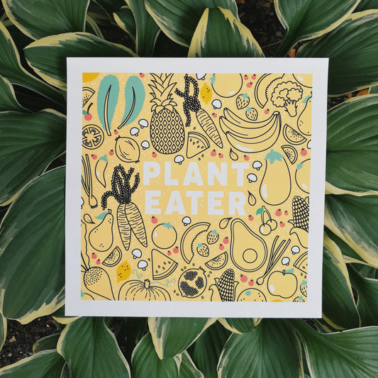 PLANT EATER Art Print