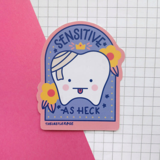 DELICATE AF Vinyl Stickers