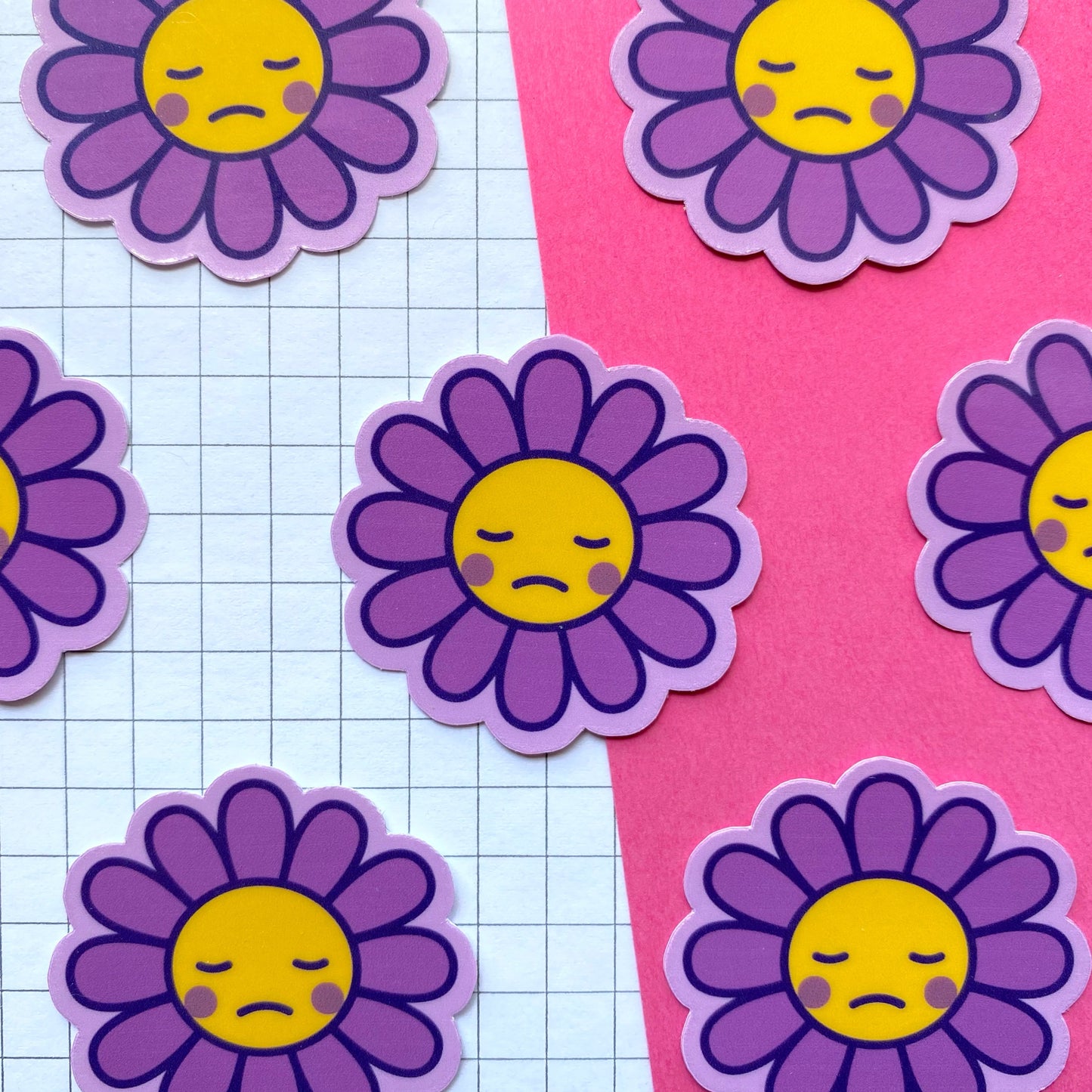 EMOTIONAL FLOWERS Vinyl Sticker Set
