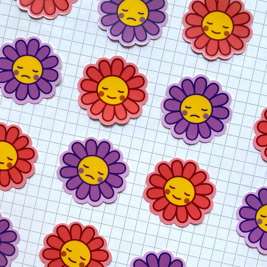 EMOTIONAL FLOWERS Vinyl Sticker Set