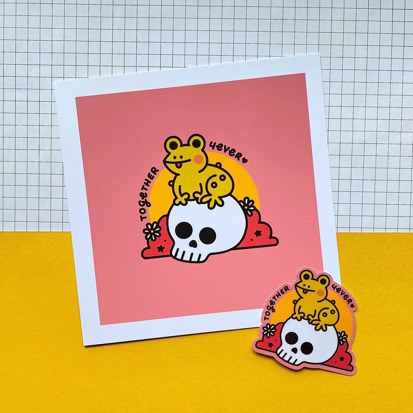 TOGETHER 4EVER Art Print