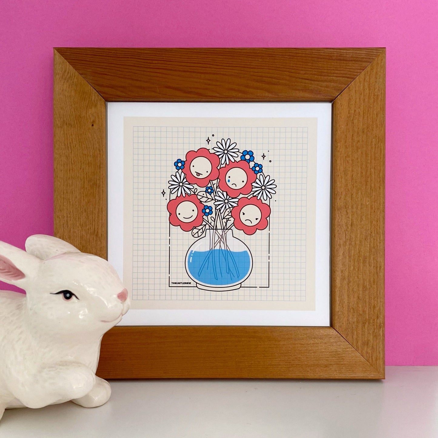 TOO MANY FEELINGS Art Print