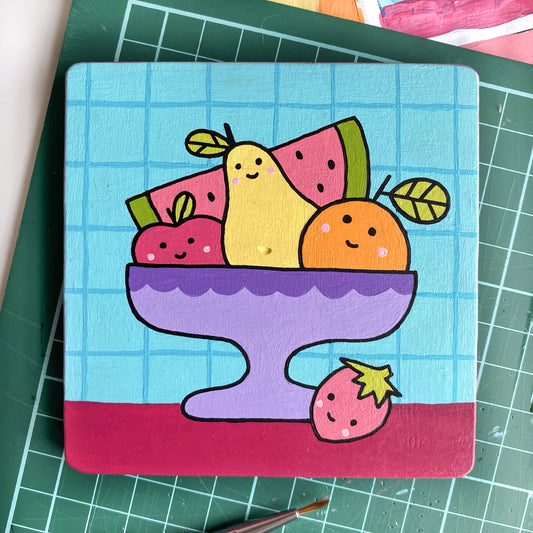 FRUIT SALAD Original Painting