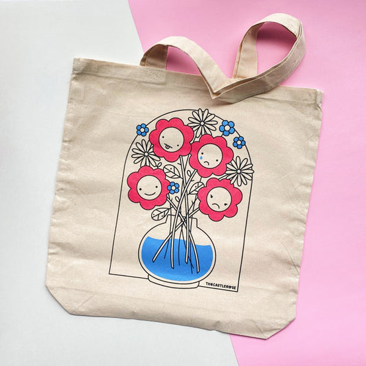 TOO MANY FEELINGS Tote Bag